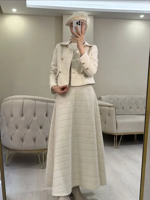 Ensemble Chanel Doré (2 pieces)