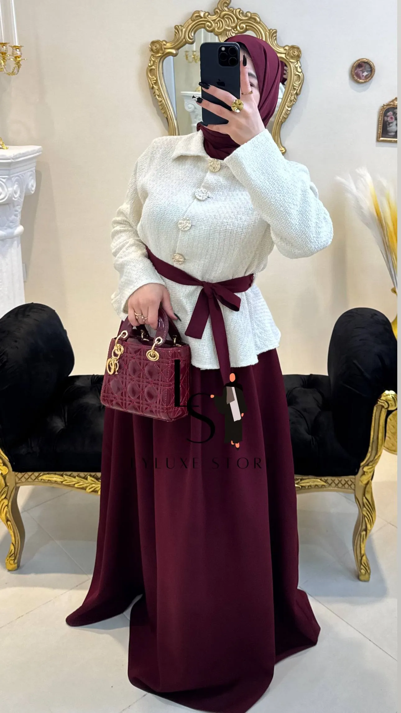 Ensemble Perla Tweed